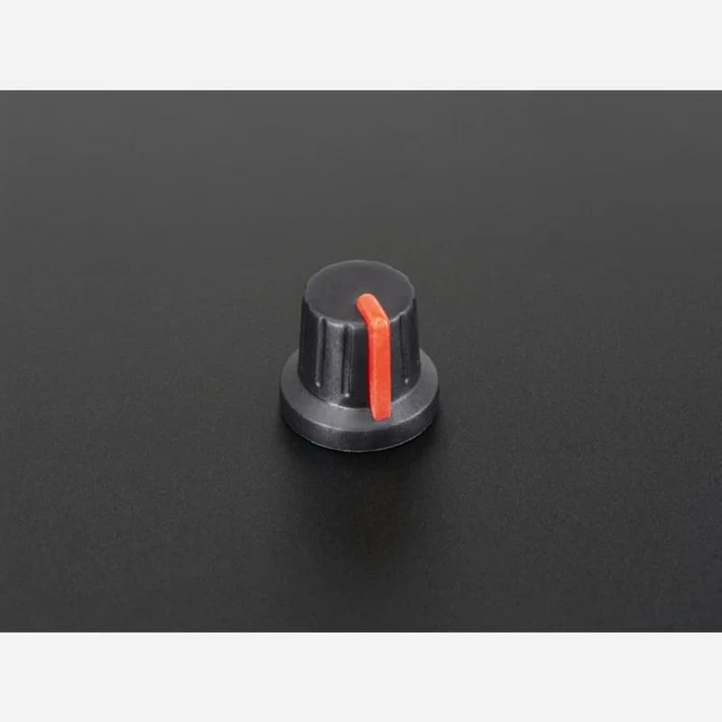 Ручка потенциометра — Soft Touch T18 — красная