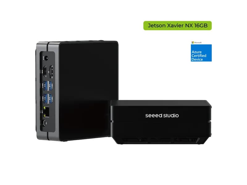 reComputer J2012 — Edge AI-устройство с модулем Jetson Xavier NX 16 ГБ, алюминиевый корпус, предустановленная система JetPack