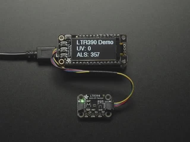 Датчик УФ-излучения Adafruit LTR390 — STEMMA QT / Qwiic