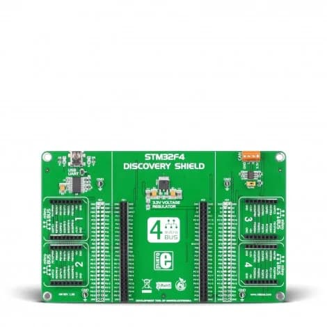 STM32F4 Дискавери Шилд
