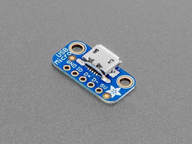 Коммутационная плата USB Micro-B
