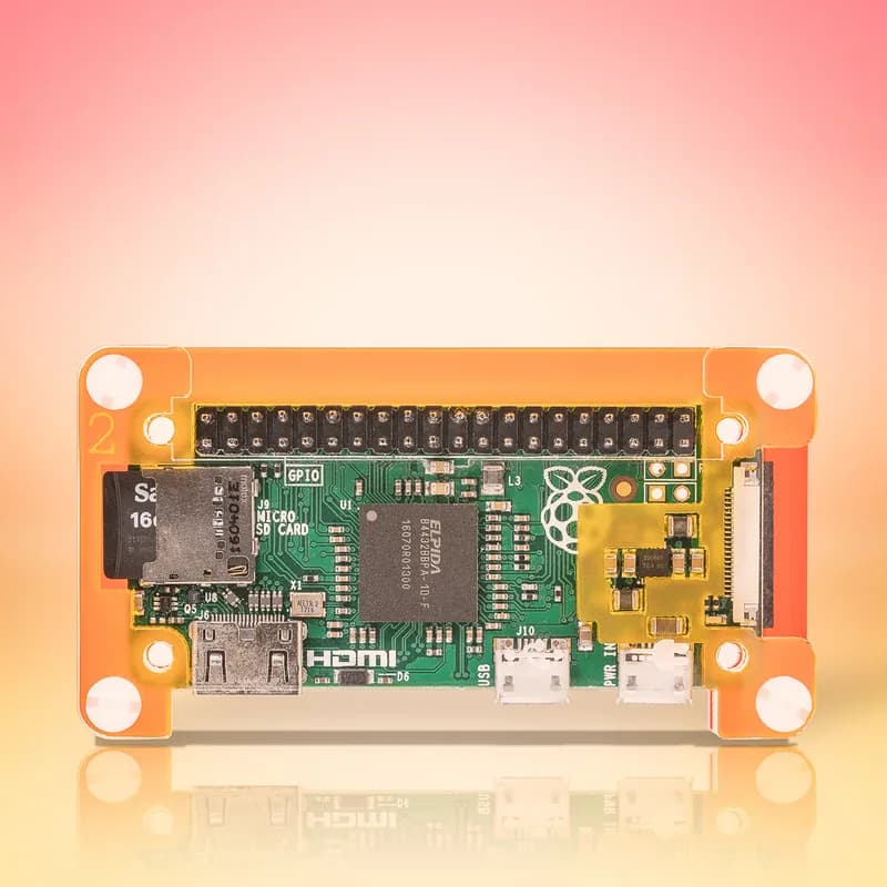 Чехол Pibow Zero для Raspberry Pi Zero версии 1.3