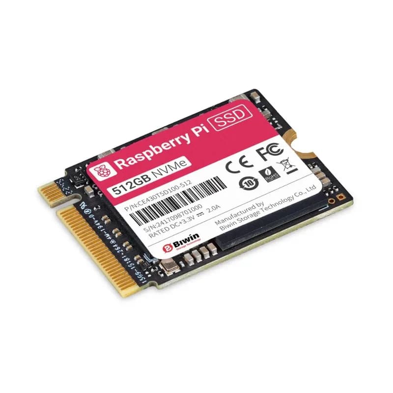 Raspberry Pi SSD – высокоскоростное хранилище NVMe для Raspberry Pi 5