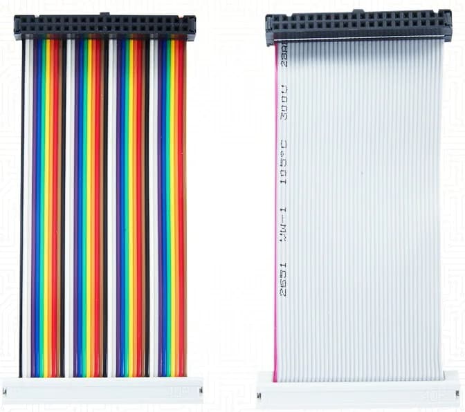 40-контактный удлинитель GPIO для Pi400, кабель Rainbow