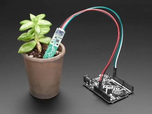 Датчик почвы Adafruit STEMMA - емкостный датчик влажности I2C