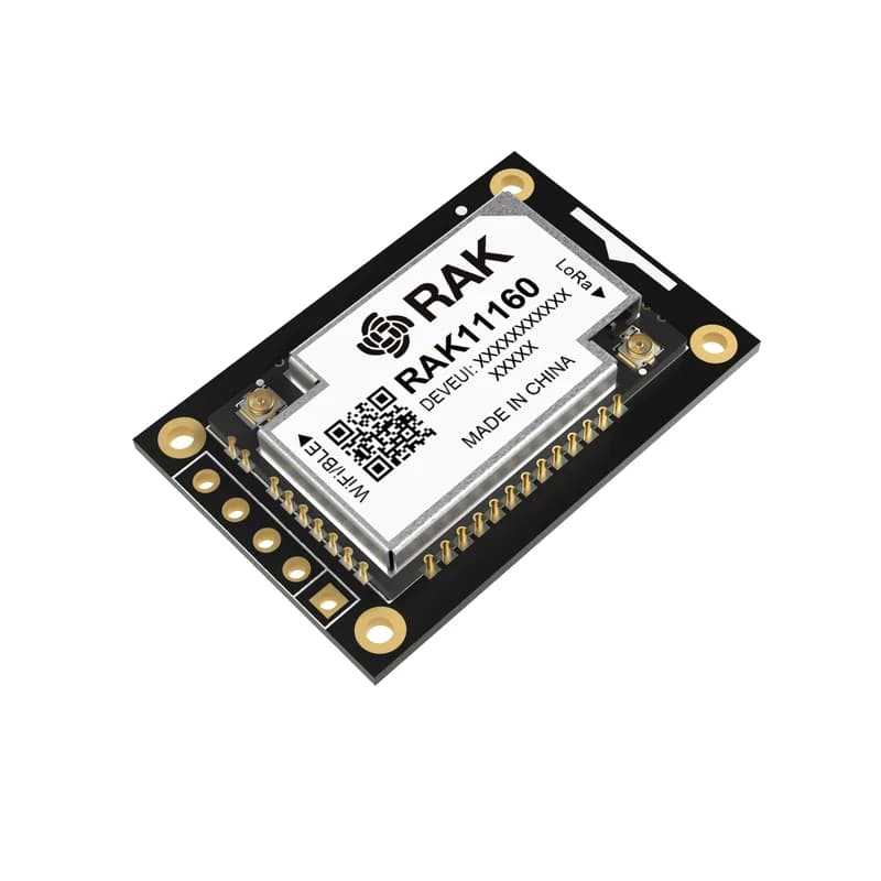 STM32WLE5 для LoRaWAN® + Espressif ESP32-C2 BLE и WiFi | RAK11162