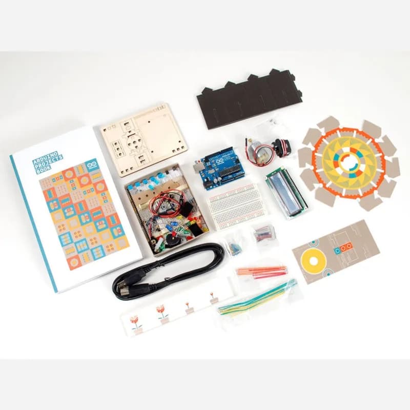 Стартовый комплект Arduino с сайта Arduino.cc