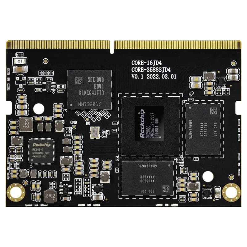 Core-3588SJD4 8-ядерный модуль системы искусственного интеллекта 8K