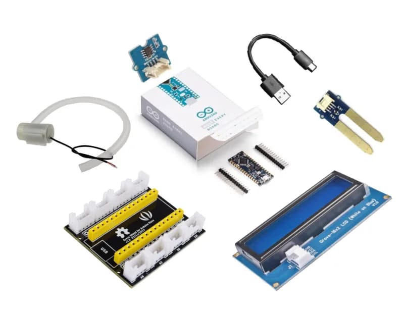 Комплект мониторинга растений с Arduino Nano Каждая плата