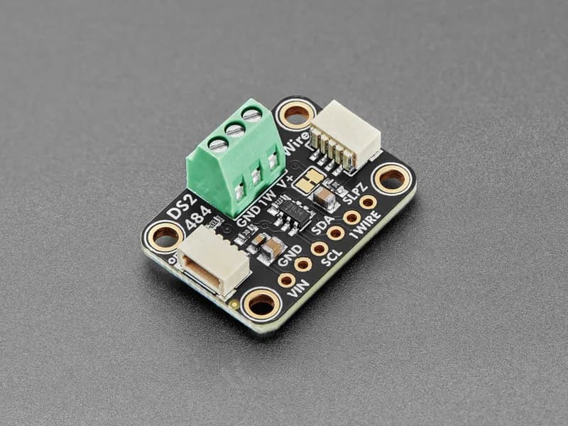 Adafruit DS2484 Разводка адаптера шины I2C на 1-проводную шину