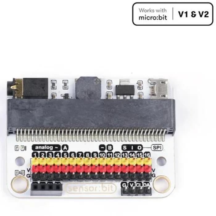 ELECFREAKS Датчик:бит (Плата расширения ввода-вывода для micro:bit)