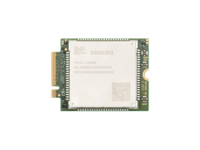SIM8230G-M2 Оригинальный модуль SIMCom RedCap на базе Qualcomm Snapdragon X35, использует технологию 3GPP 5G Release 17