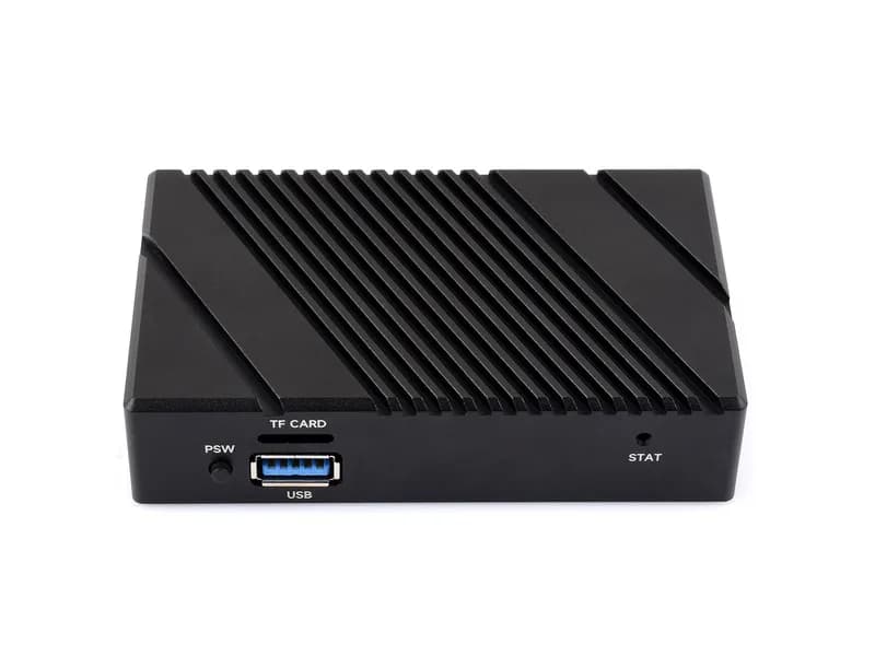 Мини-компьютер Gigabit/2.5G Dual Ethernet (B) на базе Raspberry Pi CM5 (НЕ входит в комплект), два порта Ethernet RJ45, поддержка вывода изображения 4K и два интерфейса MIPI